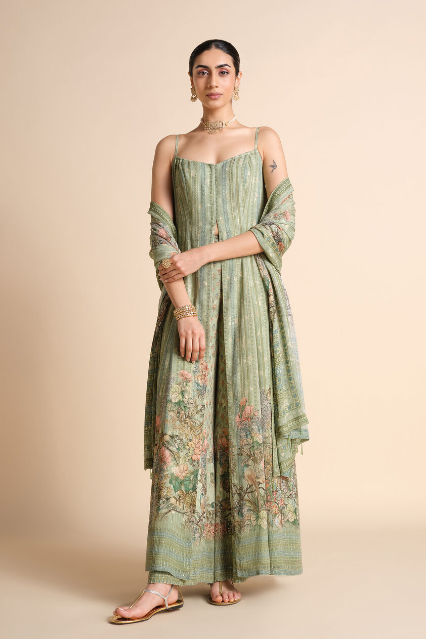 Bruna Suit Set - Sage, Sage, image 1